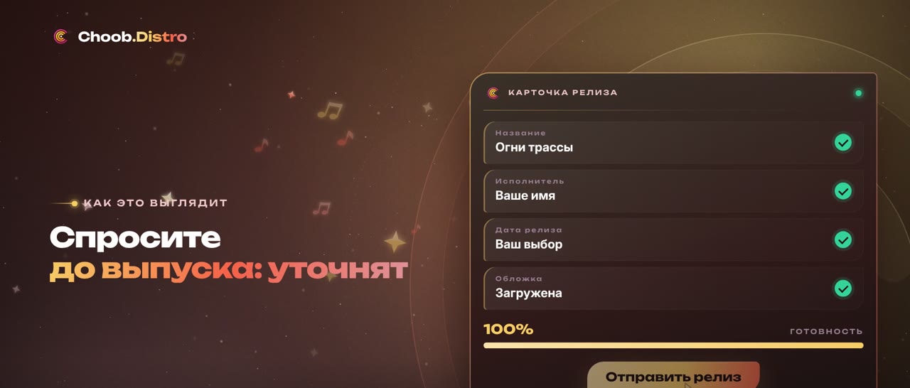Поддержка при выпуске трека отвечает ночью: что это значит на практике: Как выглядит процесс шаг за шагом